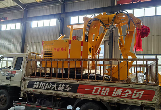 山东矿安机电自主研发生产的矿用液压挖掘机发货